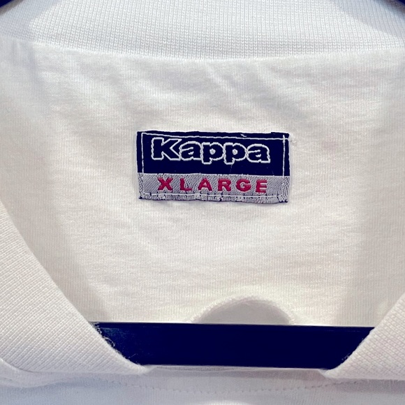 Kappa Rare Union Jack England Graphic White Men’s T Shirt Size Euro XL - Picture 3 of 3